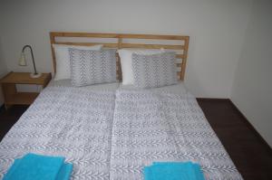 Posteľ alebo postele v izbe v ubytovaní Apartment Baťův Domek