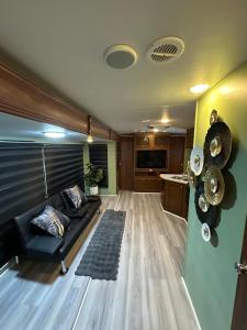 Χώρος καθιστικού στο Mi mini mundo verde