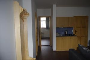 Kuchyňa alebo kuchynka v ubytovaní Apartment Baťův Domek
