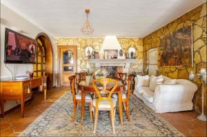 Χώρος καθιστικού στο Domus Veientana