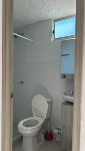 Koupelna v ubytování Apartamentos Mema