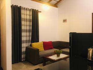 Posezení v ubytování Lotus view Apartment