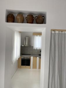 Kuchyň nebo kuchyňský kout v ubytování Birds Nest Flat