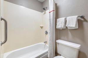 Vannituba majutusasutuses Red Roof Inn Parsippany