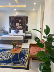 Posezení v ubytování Hải Anh Homestay 1