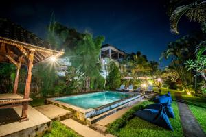 Bazén v ubytování Alit Bungalow Ubud nebo v jeho okolí