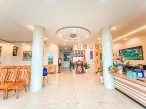 TV a/nebo společenská místnost v ubytování Ngọc Hân Hotel By The Moment