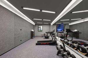 Líkamsræktarstöð og/eða líkamsræktaraðstaða á Atour Light Hotel Shanghai Pudong Chuansha Road