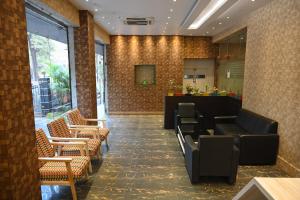 Posezení v ubytování The Citi Residenci Hotel, Bidhannagar
