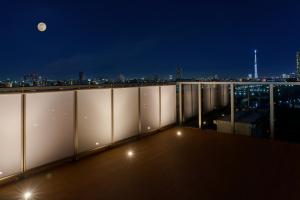 Balkón nebo terasa v ubytování Tabist TOKYO CITY VIEW HOTEL + 37 fotografií