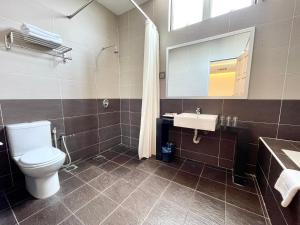 Koupelna v ubytování Seemsoon Hotel