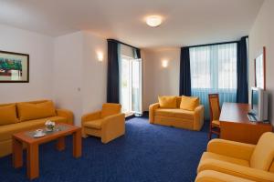 Χώρος καθιστικού στο Hotel Rotondo
