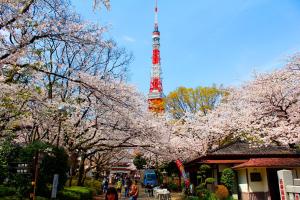 Zahrada ubytování Rose Stay Tokyo Shiba Park