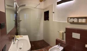 A bathroom at Agriturismo Tamellini
