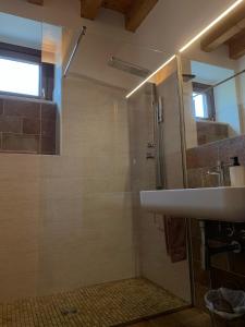 A bathroom at Agriturismo Tamellini