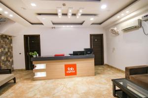 Vstupní hala nebo recepce v ubytování FabHotel Aerosky Inn - Nr Yashobhoomi Convention Centre