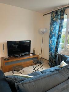 TV a/nebo společenská místnost v ubytování La Casita, 3 mn du ZooParc de Beauval