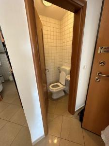 Koupelna v ubytování Apartment Visum