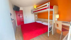Postel nebo postele na pokoji v ubytování HOTEL Eco Green