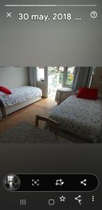 A bed or beds in a room at Carihuela Park Palace Studio