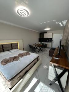 Katil atau katil-katil dalam bilik di Magic Home