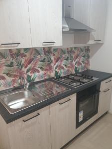 Η κουζίνα ή μικρή κουζίνα στο Appartamenti LA VILLETTA