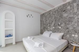 Postel nebo postele na pokoji v ubytování Hotel Nathalie