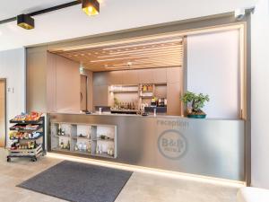 Certifikát, hodnocení, plakát nebo jiný dokument vystavený v ubytování B&B HOTEL St-Pölten