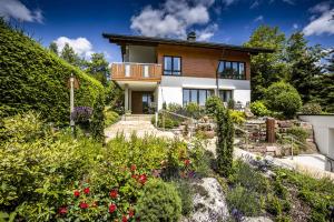 Zahrada ubytování Ferienwohnung mit 78qm