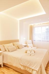 Katil atau katil-katil dalam bilik di Apartamento completo con wifi en Betanzos