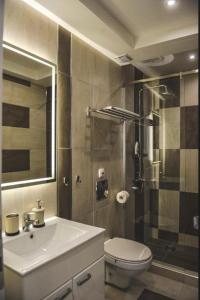 Et badeværelse på Vila Savka