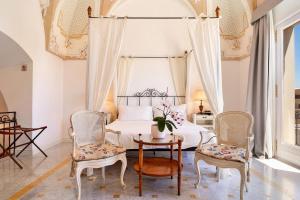Area soggiorno di Palazzo del Corso – Boutique Hotel