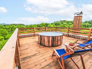 Balkón nebo terasa v ubytování Holiday Home Mirjam by Interhome