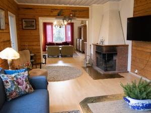 Posezení v ubytování Holiday Home Villa rauhala by Interhome