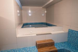 Koupelna v ubytování Sole Mio Wellness & SPA