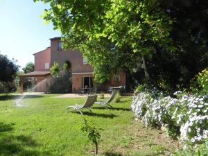 Zahrada ubytování B&B Le clos des vignes Saint Raphael