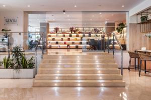 Reštaurácia alebo iné gastronomické zariadenie v ubytovaní Melia Sevilla