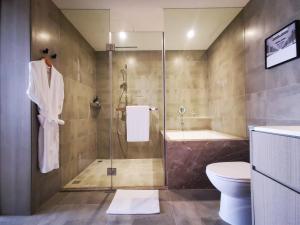 Et badeværelse på LN Residence Changdi New Aiqun Building + 23 billeder