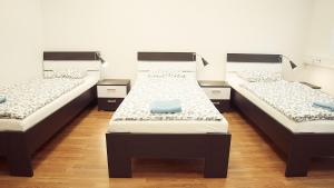 Postel nebo postele na pokoji v ubytování Hostel Folks