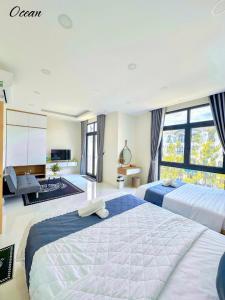 Postel nebo postele na pokoji v ubytování Hải Anh Homestay 1