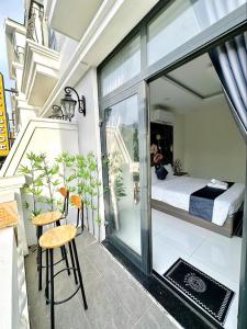 Balkón nebo terasa v ubytování Hải Anh Homestay 1