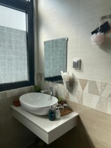 Koupelna v ubytování Hải Anh Homestay 1