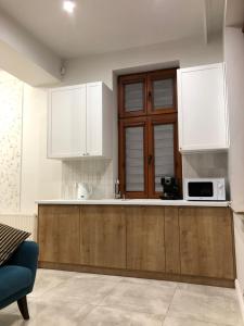 Kuchyň nebo kuchyňský kout v ubytování Sands Sopot Apartments B