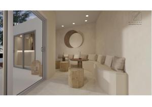 Posezení v ubytování Mila Malia Suites