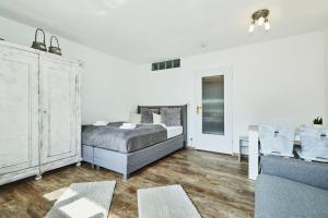 Postel nebo postele na pokoji v ubytování Ferienwohnung Loferblick