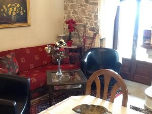Posezení v ubytování Guesthouse Kleopatra's