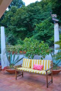 Giardino di Villa D'apuzzo nel cuore di Positano