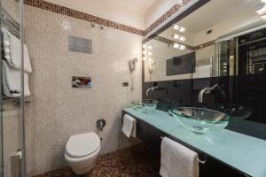 Kúpeľňa v ubytovaní Al Viminale Hill Inn & Hotel