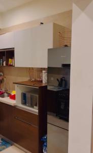 Η κουζίνα ή μικρή κουζίνα στο Luxurious, River side Appartment,Gombe Kinshasa