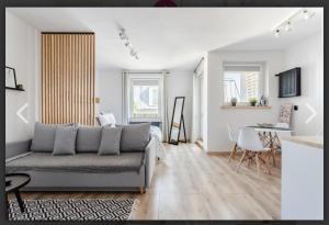Χώρος καθιστικού στο D'Ali apartamenty Daleka